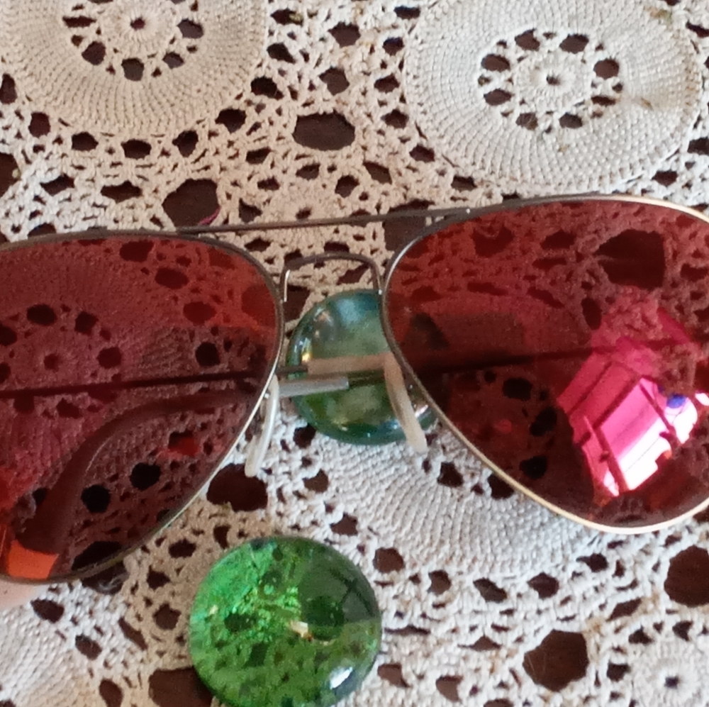 Ray Ban Red aviators